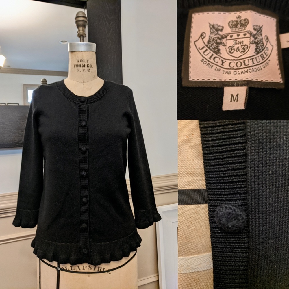 Juicy Couture cotton/cashmere cardigan